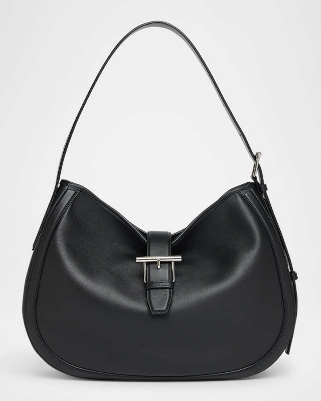 T-Bar Leather Shoulder Bag